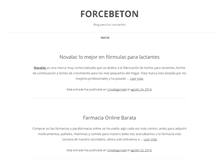 Tablet Screenshot of forcebeton.org